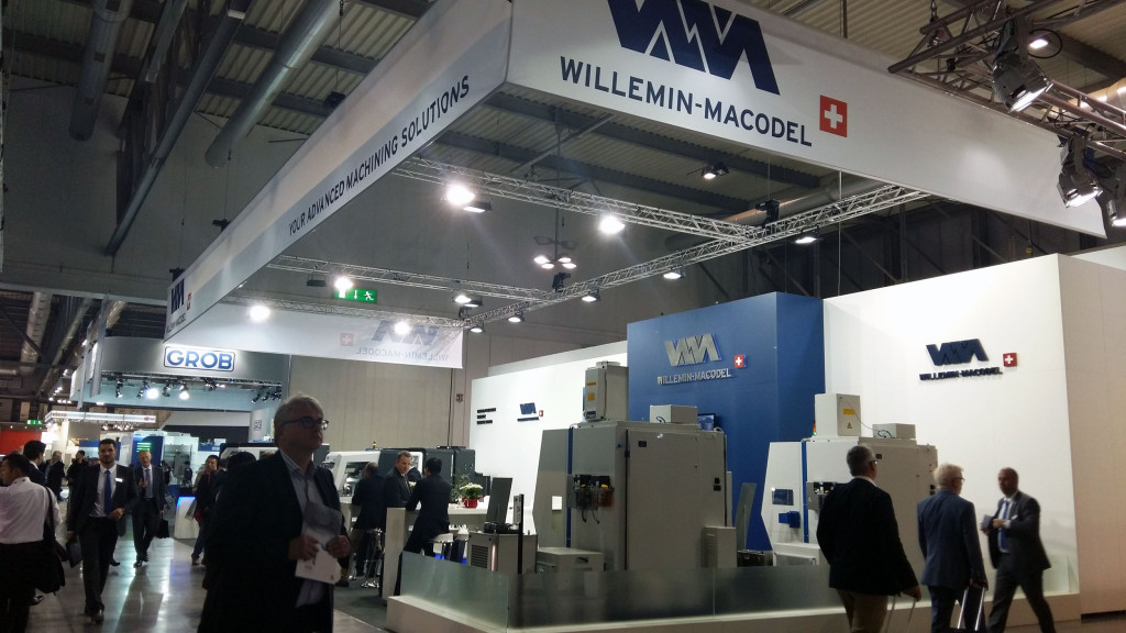 willemin macodel, emo milano 2015, stand, swiss quality