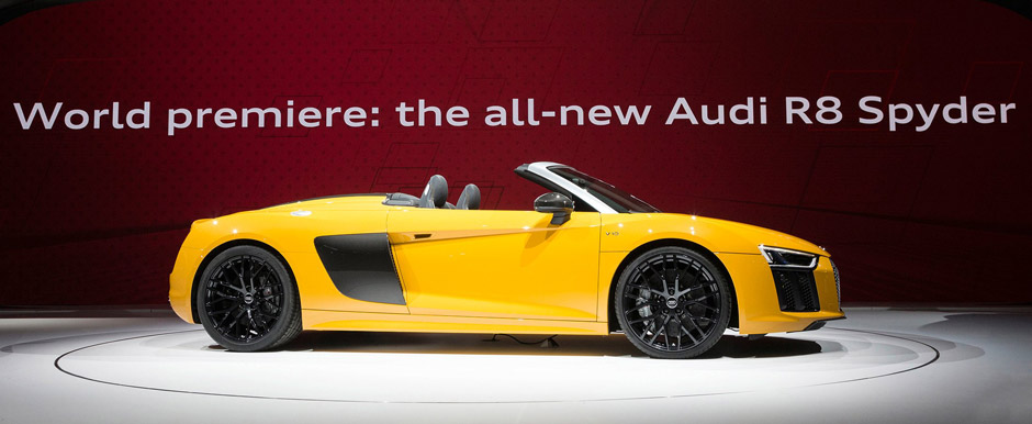 Dynamic driving open to the sky – the new Audi R8 Spyder V10, Enrique Luis Sardi