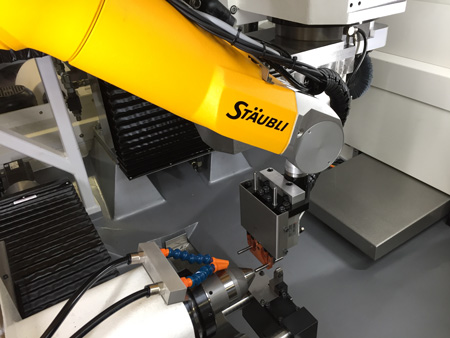 Strausak, Rollomatic, IMTS, 2016, EVO, high-speed robot, new robot options