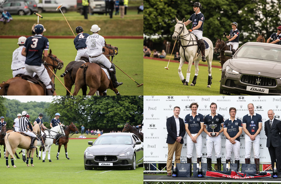 Prince William, Duke of Cambridge, maserati, polo trophy, Maserati Royal Charity