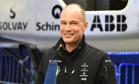 solar impulse, ABB, Flight Around the world, news, and, press, proves innovation, Bertrand Picard